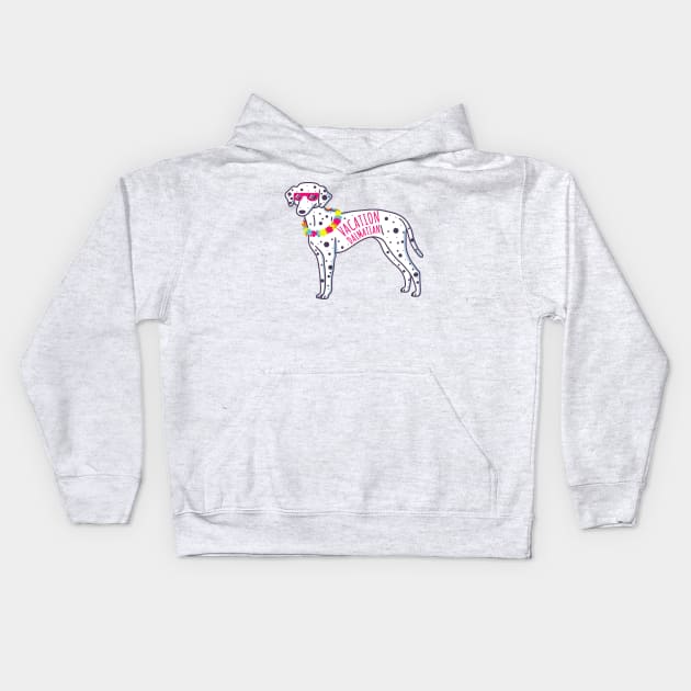 Dalmatian Kids Hoodie by Wlaurence